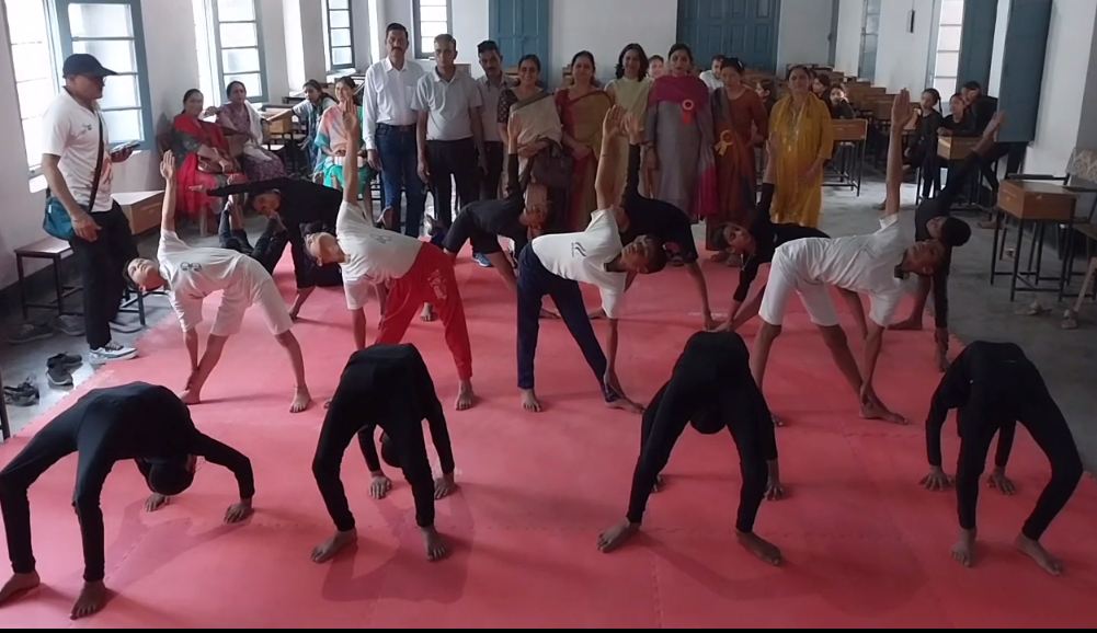 बाल स्कूल में शुरू हुआ 3 दिवसीय राज्यस्तरीय योगा ओलंपियाड