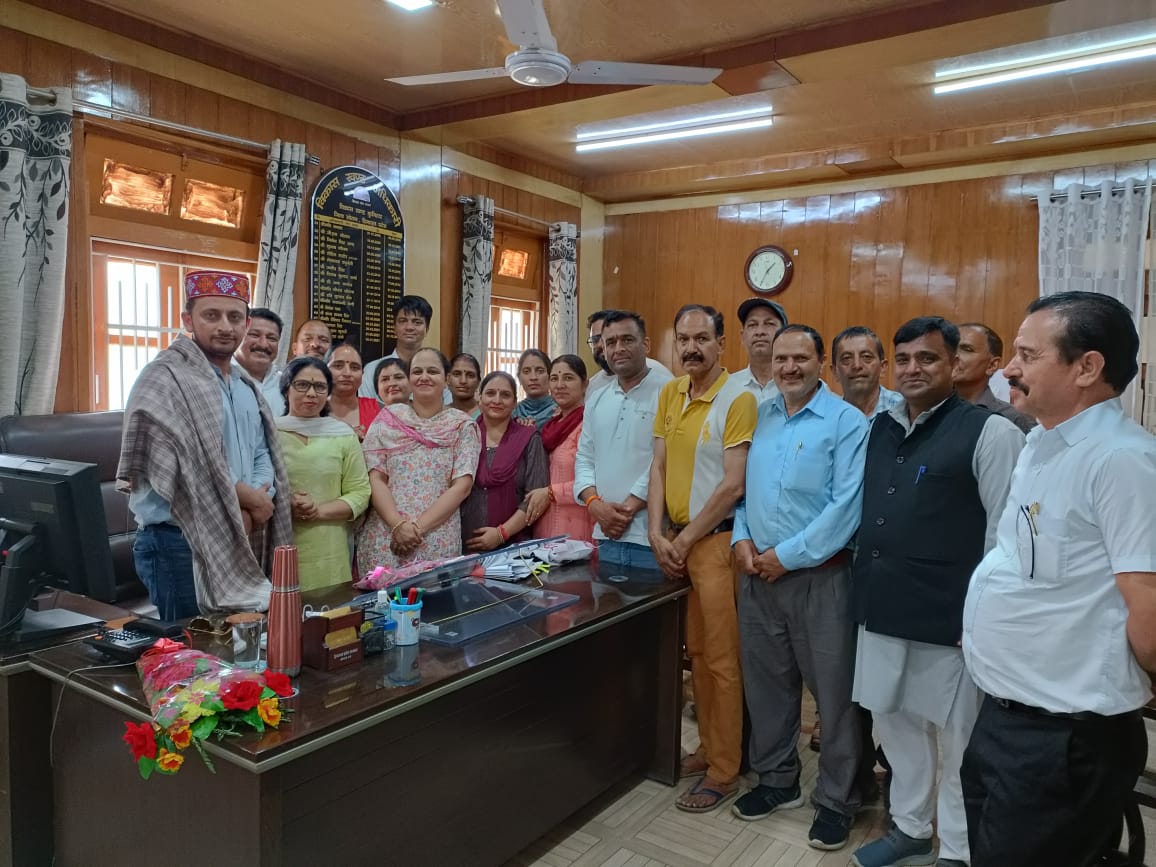 कुलवंत सिंह पोटन ने संभाला BDO कुनिहार का पदभार