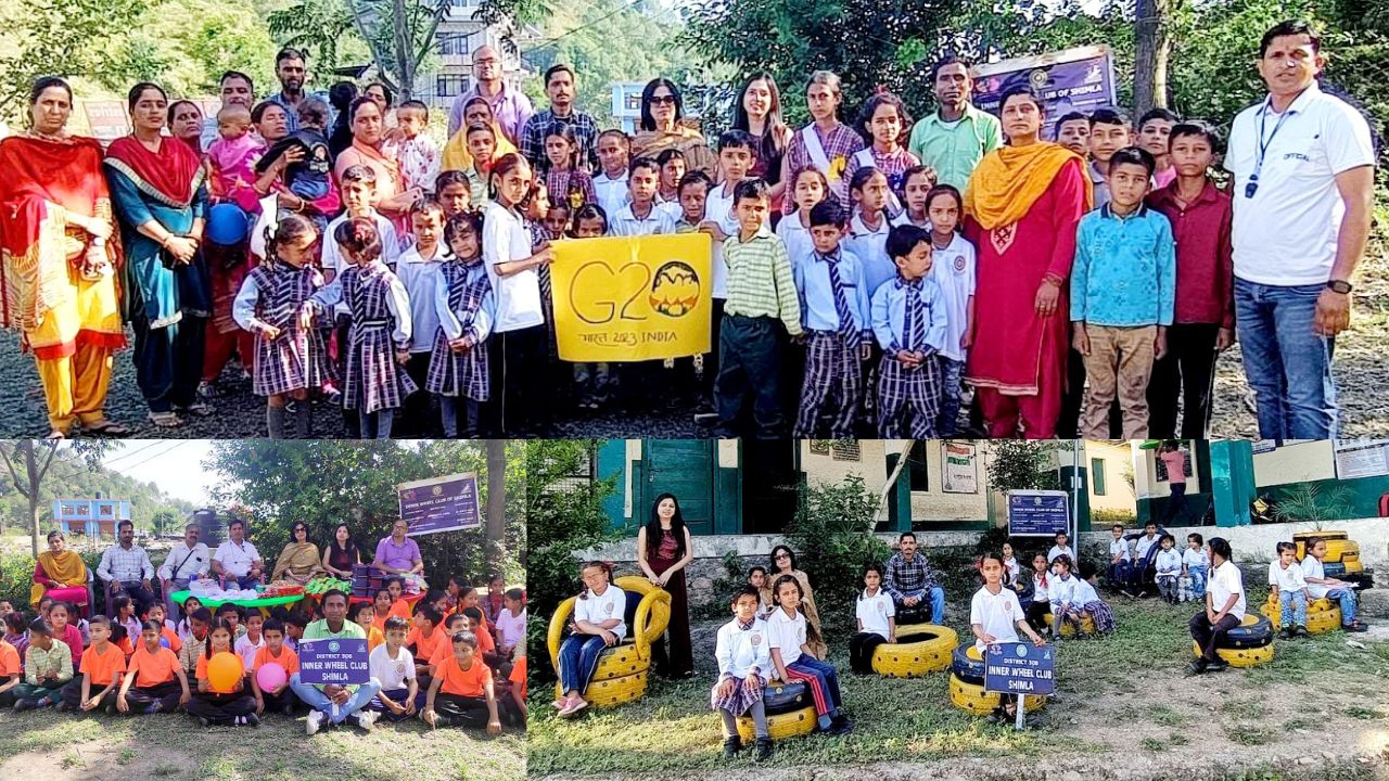 शलाह पाठशाला में कचरा प्रबंधन कर इको पार्क का किया गया निर्माण