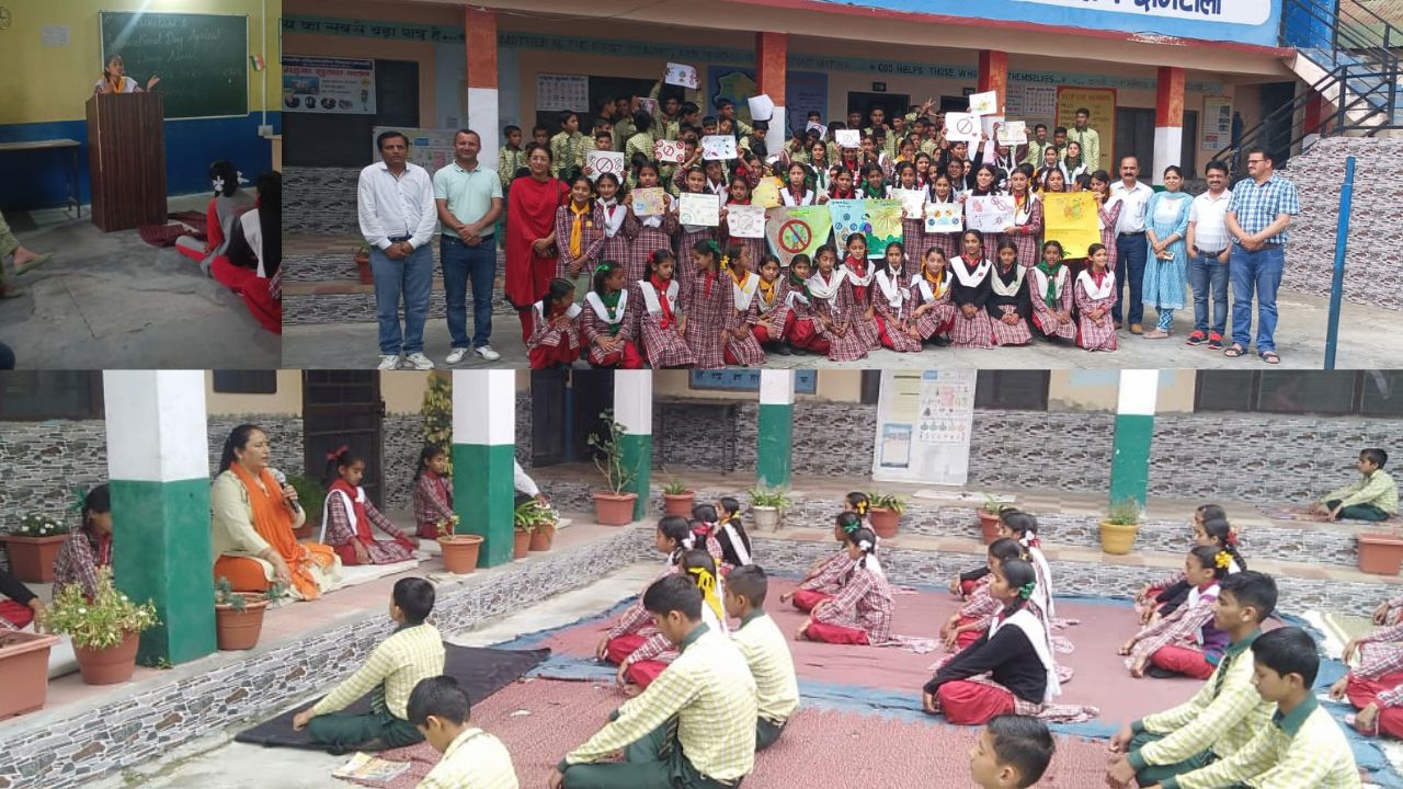 छोग टाली विद्यालय मे आयोजित हुई विभिन्न गतिविधियां