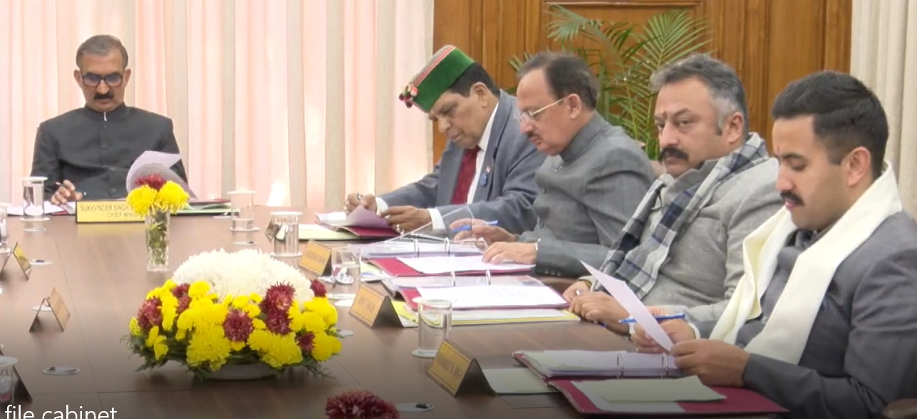 हिमाचल प्रदेश मंत्रिमंडल के निर्णय