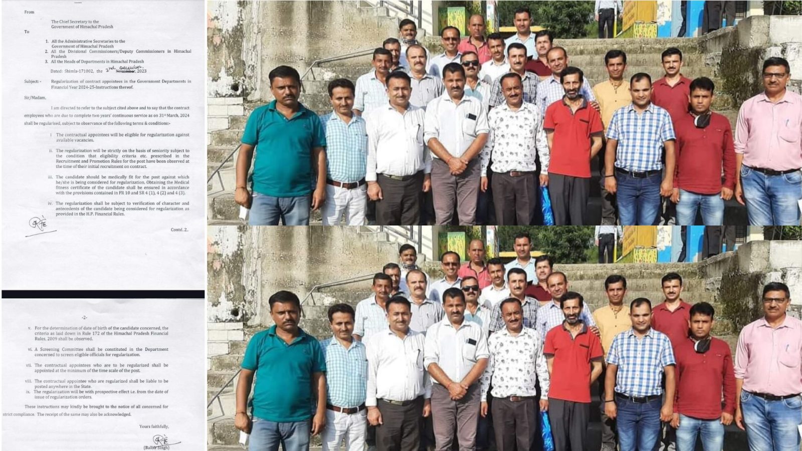 केवल 31 मार्च नहीं, बल्कि 2 वर्ष पूरा होने पर नियमित हो अनुबंध कर्मचारी : प्रवक्ता संघ सिरमौर