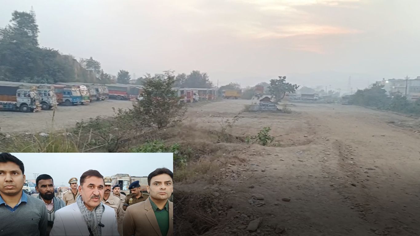 बद्दी में सनसिटी मार्ग पर ट्रक पार्किंग में बनेगा बस अड्डा, नए साल में शुरू होगा बस अड्डा