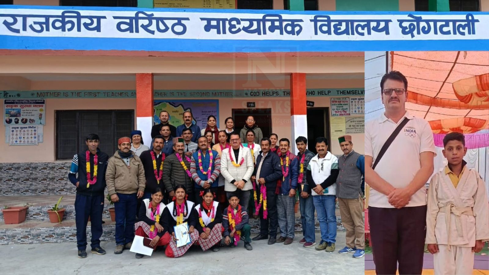 12 वर्ष का कृष बना छोगटाली विद्यालय का पहला राष्ट्रीय पदक विजेता