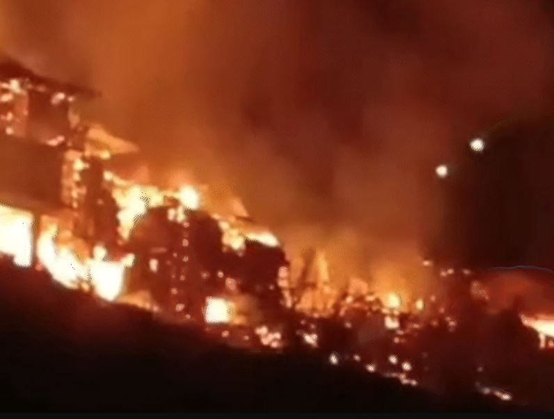 शिमला के जुब्बल में गैस सिलेंडर फ+टने से 9 घर ज+लकर रा*ख, 7 करोड़ का नु+कसान