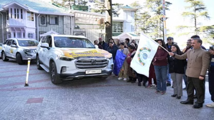 इनर व्हील क्लब की कार रैली को शिमला से CM सुक्खू ने किया रवाना, कल 100 साल हो रहे है पूरे...