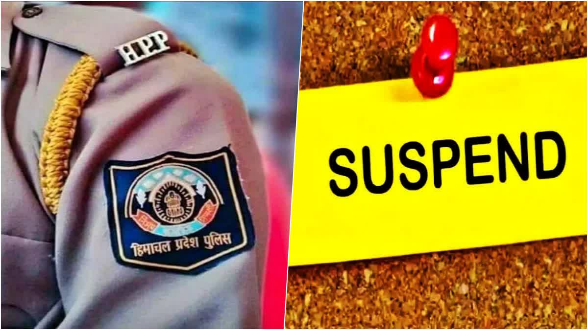 नाहन : पुलिस कांस्टेबल ने वर्दी में किया ये काम, फिर हुआ सस्पेंड