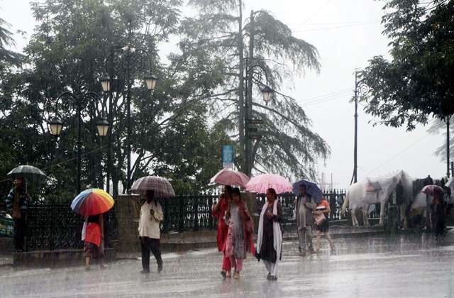 हिमाचल में 10 और 11 अगस्त को बारिश का ऑरेंज अलर्ट