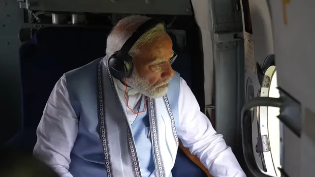 प्रधानमंत्री नरेंद्र मोदी पहुंचे वायनाड , भूस्खलन प्रभावित क्षेत्रों का लिया जायजा