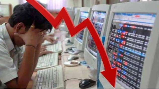 शेयर बाजारों में कोहराम, निवेशकों के 17 लाख करोड़ रुपये स्वाहा