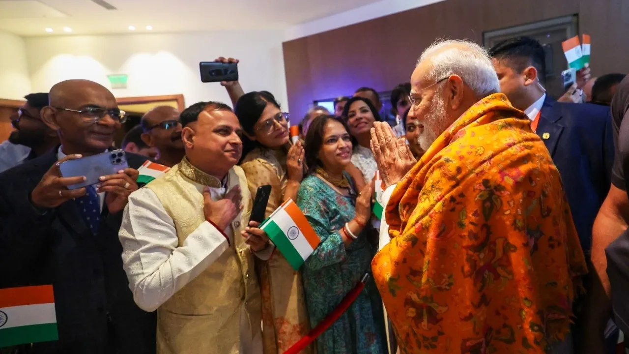 यूक्रेन की राजधानी कीव पहुंचे पीएम मोदी, हुआ जोरदार स्वागत