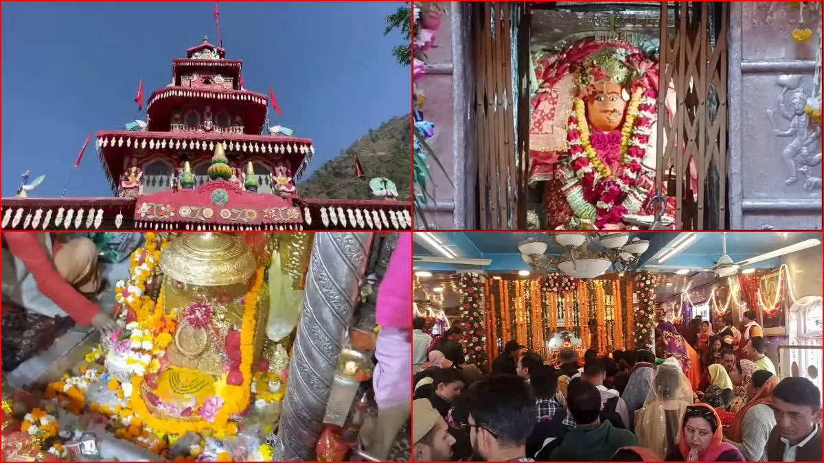 शिमला के प्रसिद्ध कालीबाड़ी मंदिर में उमड़ा आस्था का सैलाब