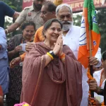 कालका विधानसभा क्षेत्र से BJP की प्रत्याशी शक्ति रानी ने जीत की हासिल