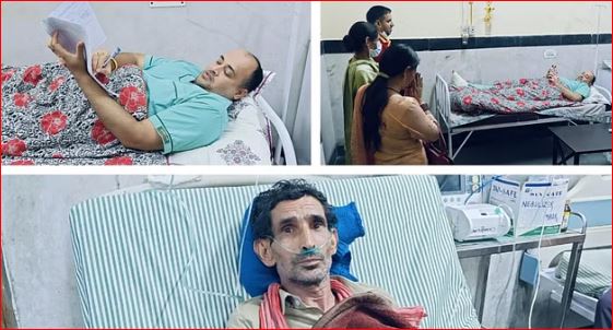 खुद अस्पताल के बिस्तर पर डॉ. दुष्यंत, फिर भी कर रहे लोगों का इलाज