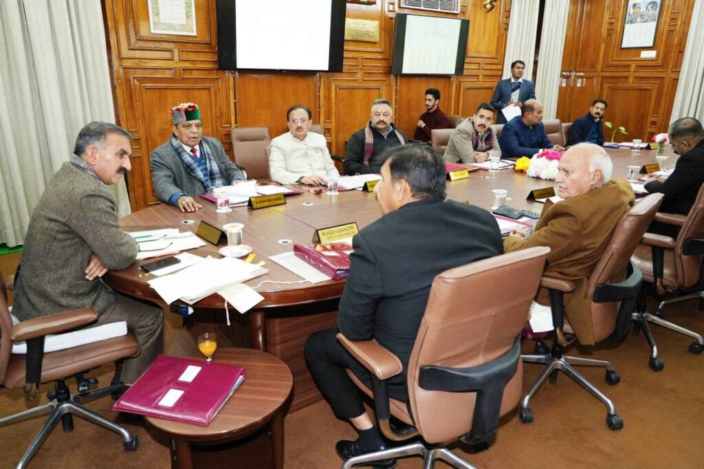 हिमाचल कैबिनेट मीटिंग : अहम मुद्दों पर निर्णय, बस किराया बढ़ोतरी और स्कूल-कॉलेज बंद करने पर चर्चा…