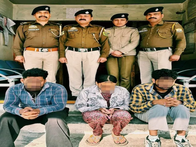 गोद में बच्चा, कार में चिट्टा, शिमला में महिला समेत तीन ड्रग पेडलर्स गिरफ्तार
