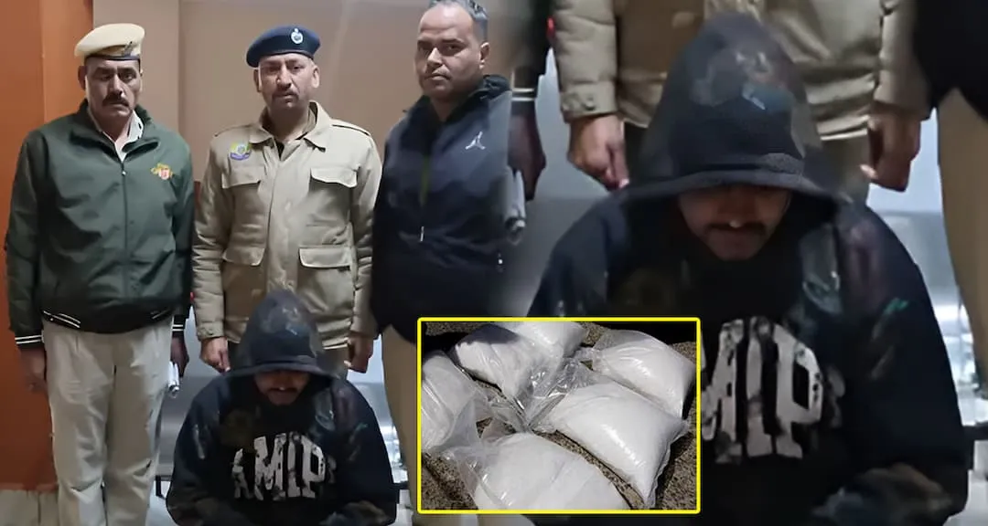 कांगड़ा में 70 लाख का चिट्टा पकड़ा गया, पंजाब के युवक और नाबालिग सहित दो गिरफ्तार